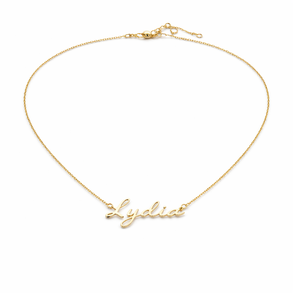 Script Name Necklace