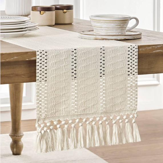 Buy 1 Get One Free- Rustic Table Runner for Family Dining Table Decor