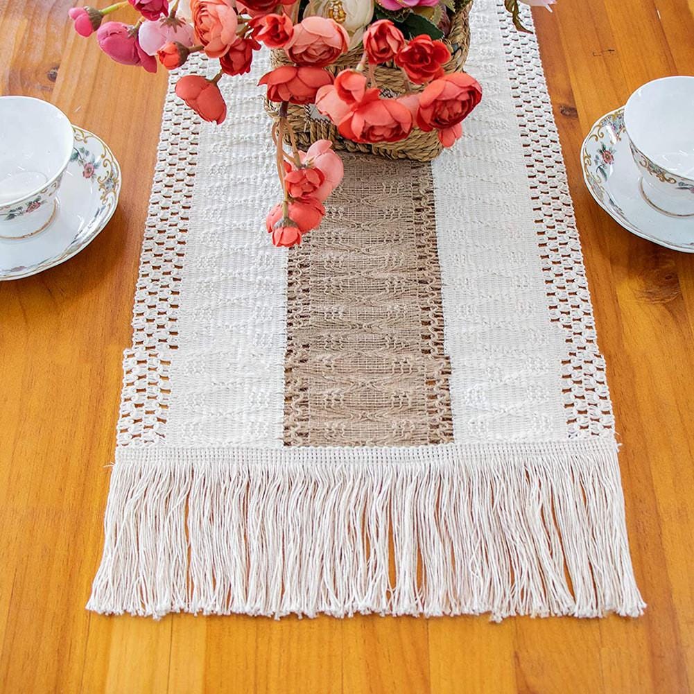 Buy 1 Get One Free- Rustic Table Runner for Family Dining Table Decor
