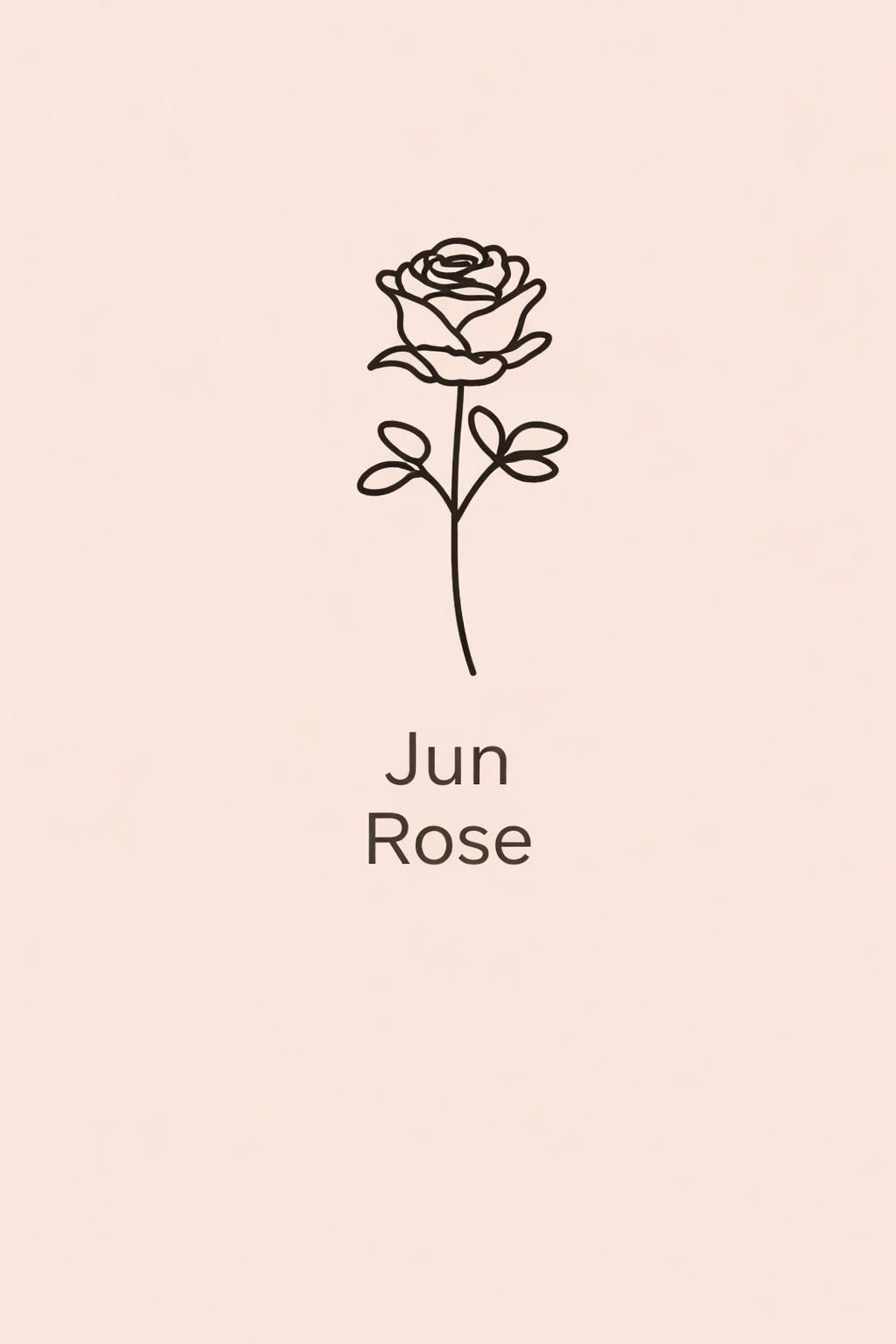 Personalized Birth Flower Necklace and Customize Name Chain Necklace Non Tarnish