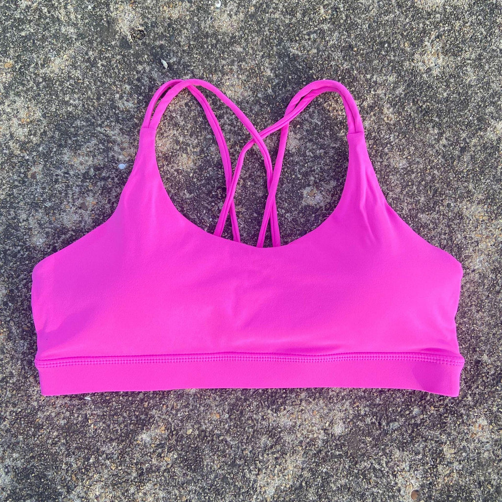 Seamless Sports Bra Women – Nude Feel High Support Workout Bra, Solid Color Yoga Gym Bra