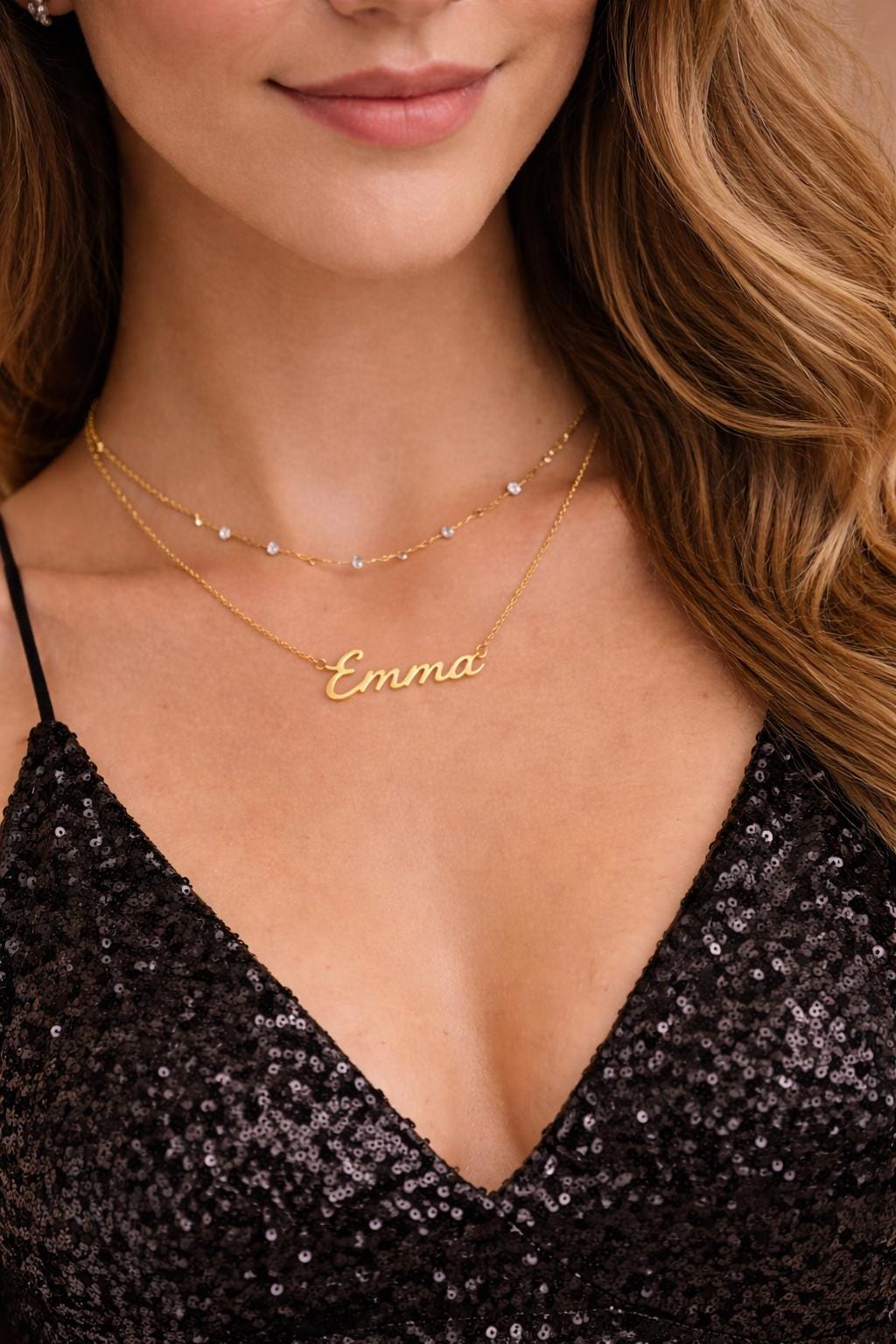 Cursive Name Necklace – Non-Tarnish Everyday Wear Personalized Jewelry