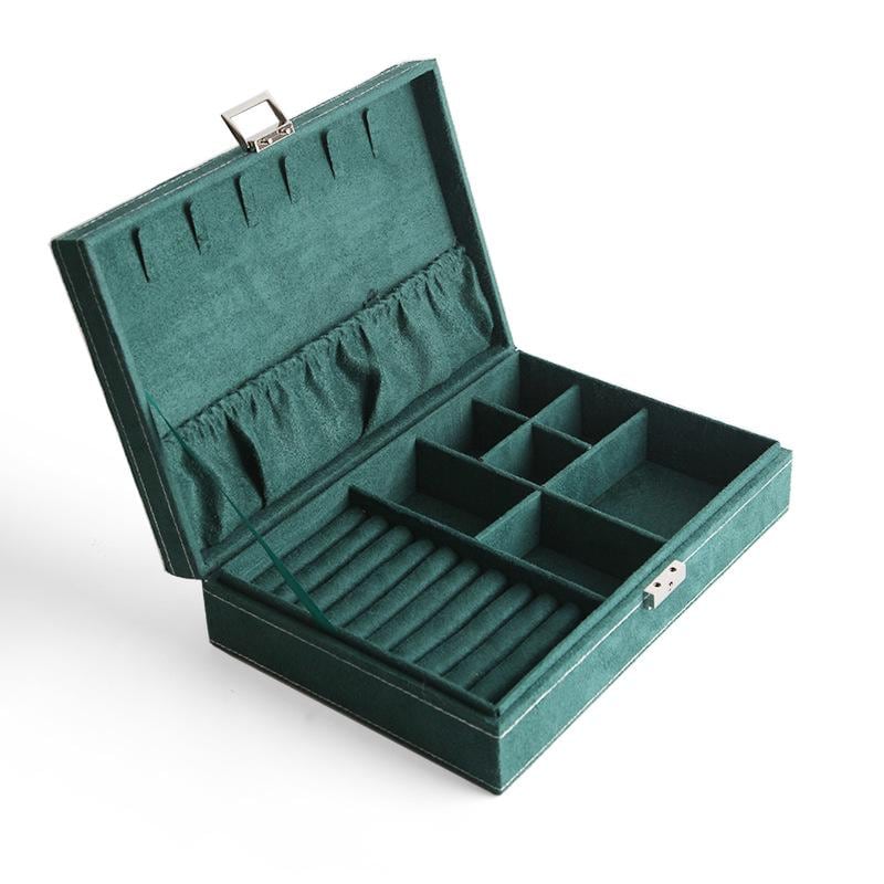 Large Jewelry Organizer Box with Drawers – Multi Layer Storage for Earrings, Necklaces & Rings