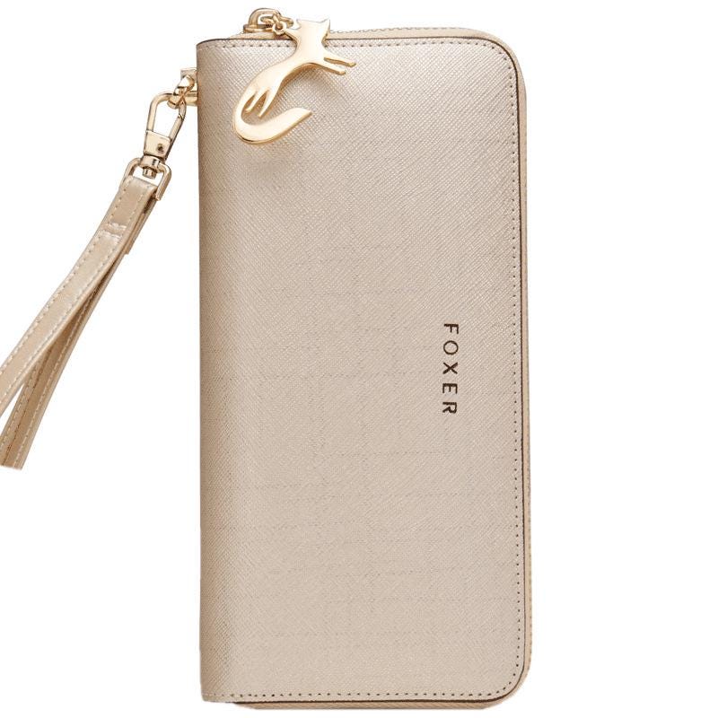 Long Clutch Wallet for Women – Multi Card Slot Organizer, Coin Pocket, Slim Luxury Purse