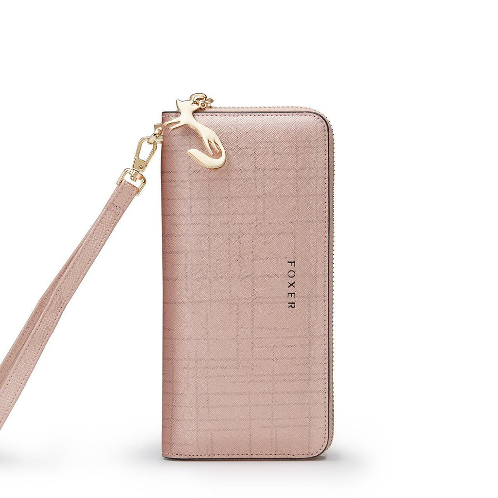 Long Clutch Wallet for Women – Multi Card Slot Organizer, Coin Pocket, Slim Luxury Purse