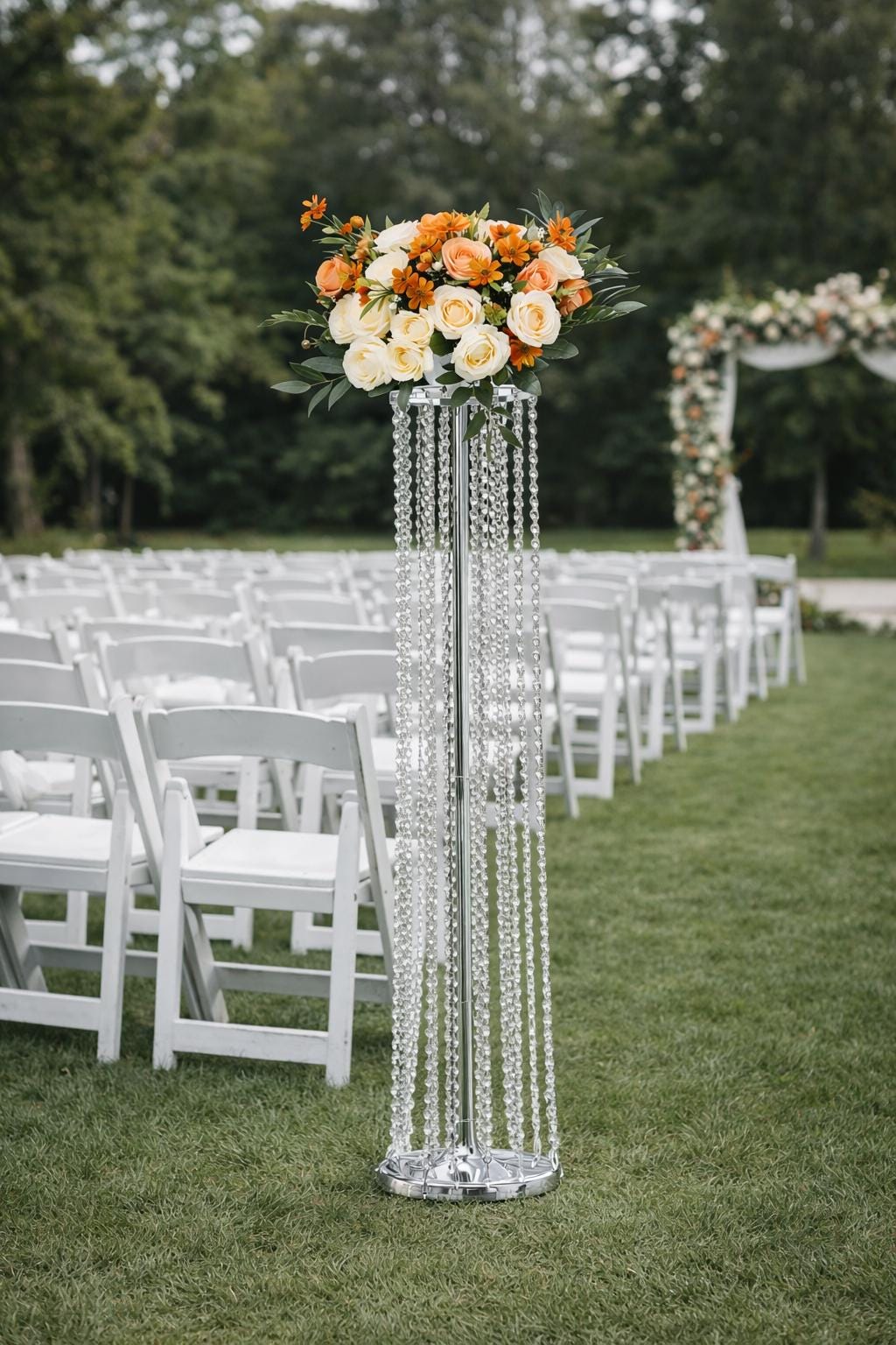 European Crystal Flower Stands – Any Occasions Center piece